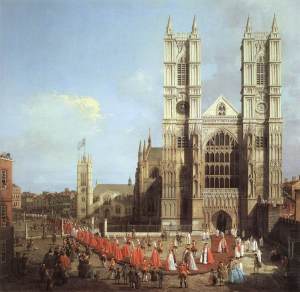 Westminster Abbey - Canaletto